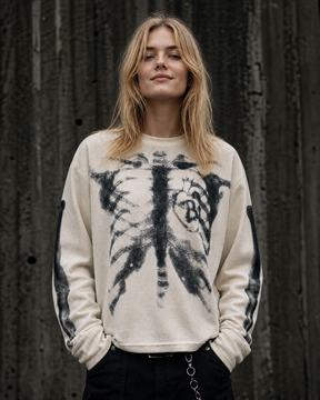 THE "SPECTER" X-RAY HEAVYWEIGHT SWEATSHIRT | Y2K BOXY FIT