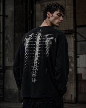 THE "SPECTER" X-RAY HEAVYWEIGHT SWEATSHIRT | Y2K BOXY FIT