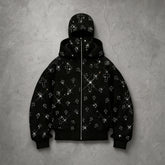 The "Apocalypse" Rhinestone Balaclava Hoodie
