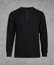 The "Nomad" Heavyweight Henley Tee