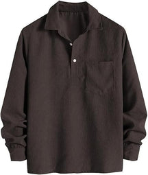 The "Heritage" Corduroy Polo | Premium Ribbed Long Sleeve