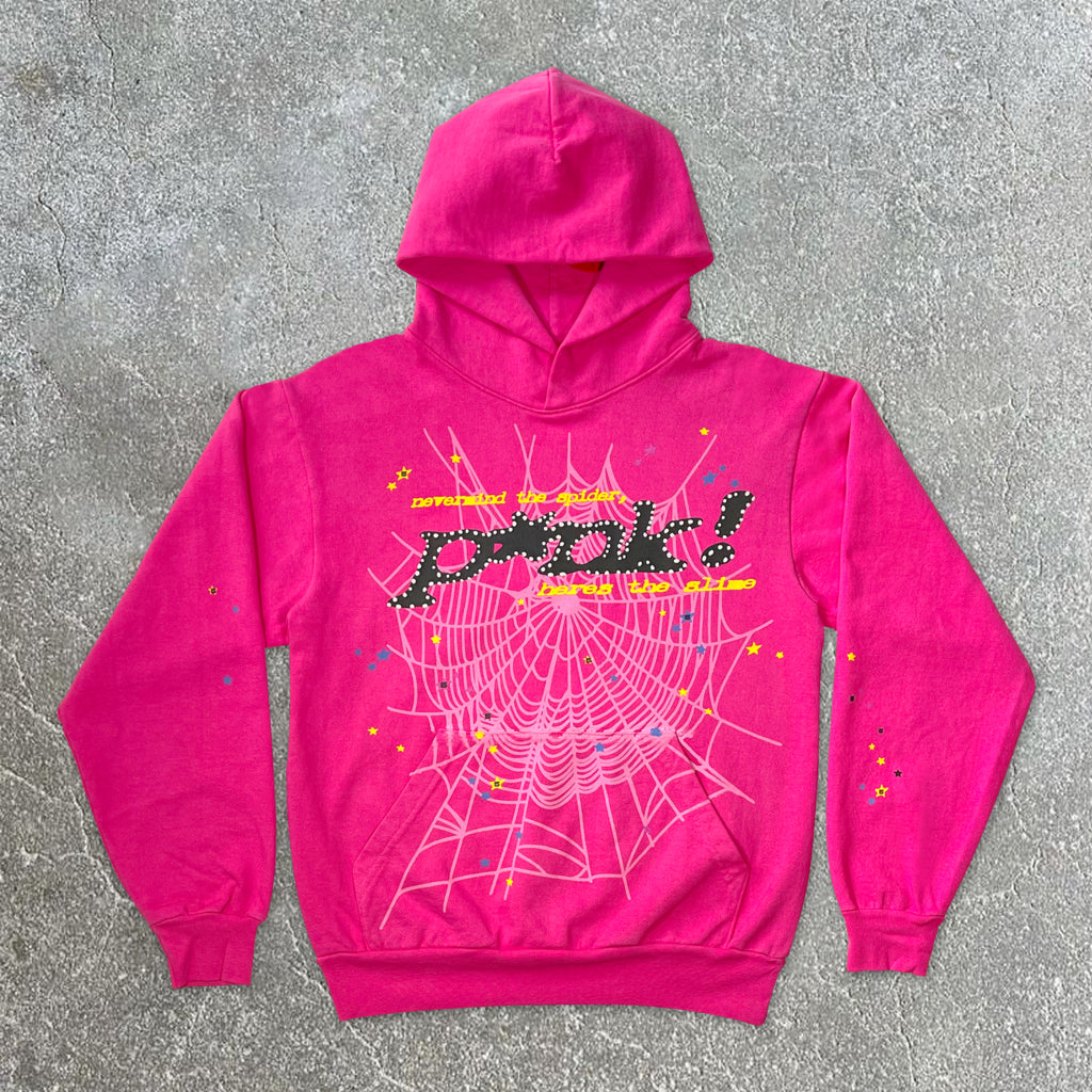 Personalized fashion spider punk hoodie men