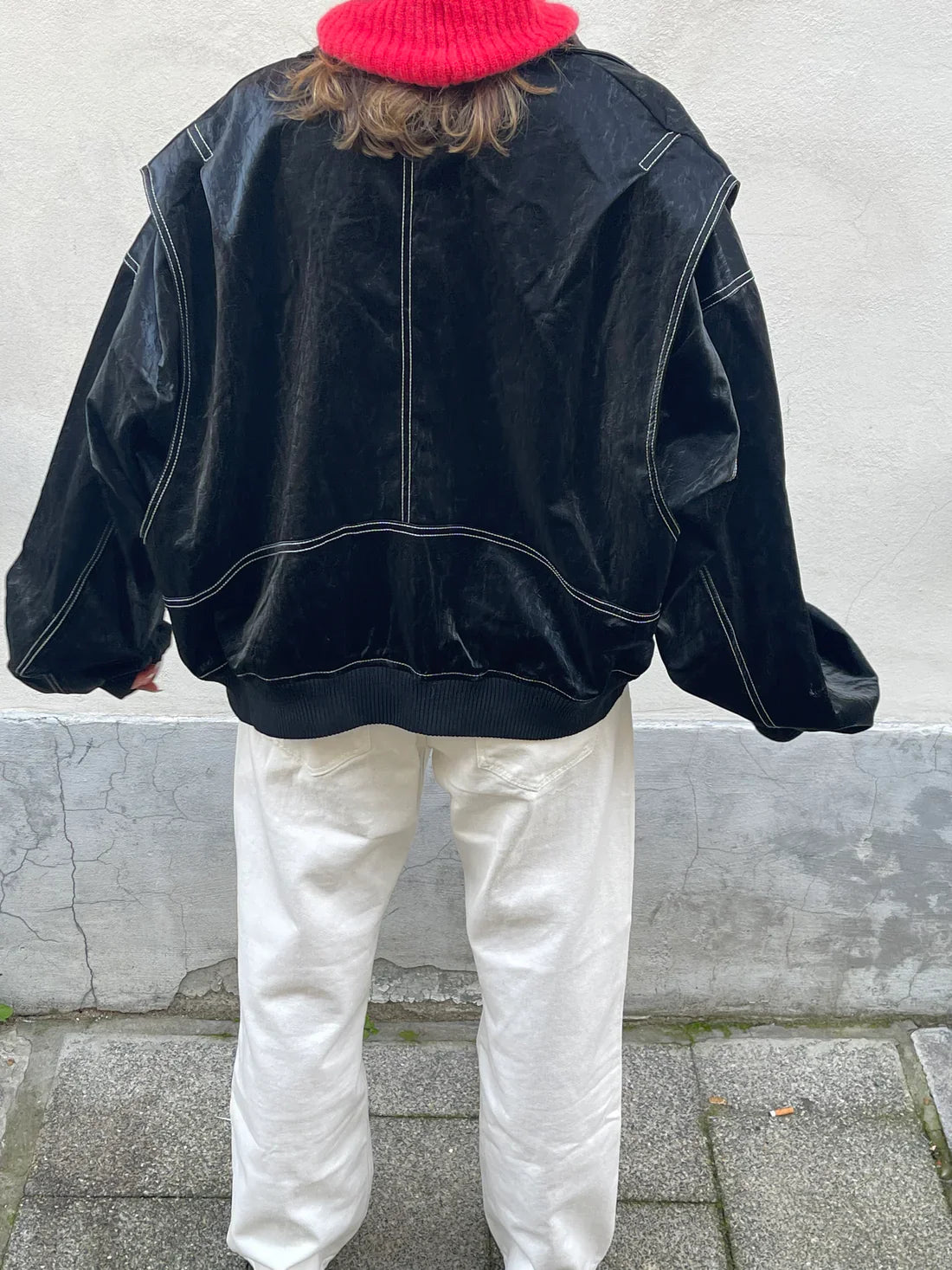 Oversized Contrast Jacket