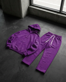THE "NOMAD" HALF-ZIP STREETWEAR SET | HEAVYWEIGHT FLEECE & BAGGY FIT
