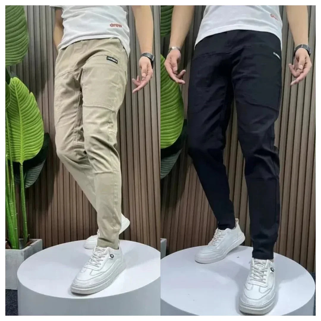 Stretch Multi-Pocket Trousers
